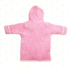 Picture of Spasilk 100% Cotton Hooded Terry Bathrobe with Booties, Pink Fish, One Size