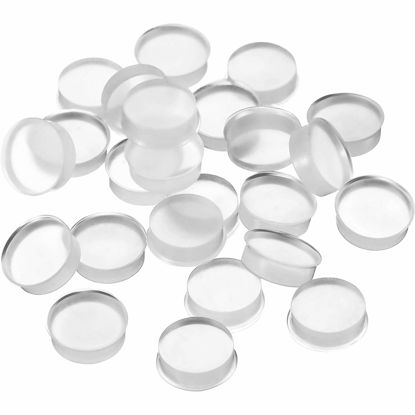 Picture of 24 Pieces Silicone Flute Plug, 8 mm Flute Hole Plug Soft Flute Key Cover for Most Brand Flute