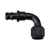 Picture of EVIL ENERGY 6AN 90 Degree Push Lock Hose Fitting End Black
