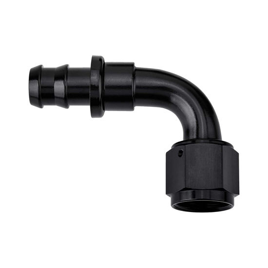 Picture of EVIL ENERGY 6AN 90 Degree Push Lock Hose Fitting End Black