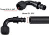 Picture of EVIL ENERGY 6AN 90 Degree Push Lock Hose Fitting End Black