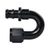 Picture of EVIL ENERGY 4AN 180 Degree Push Lock Hose Fitting End Black
