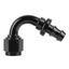 Picture of EVIL ENERGY 8AN 120 Degree Push Lock Hose Fitting End Black