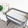 Picture of Bassinet Sheet 4 Pack for Baby Boys, Bassinet Sheets Ultra Soft Universal Fit for Most Rectangle, Oval, Hourglass Bassinet Mattress, Bassinet Sheets, Navy