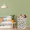 Picture of Sanjiaofen Large Storage Bins,Canvas Fabric Laundry Basket Collapsible Storage Baskets for Home,Office,Toy Organizer,Home Decor (Tree)