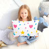 Picture of UOMNY Toddler Pillowcases for Girls 13X18 12x16 14x19 Star Baby Pillow Case 2 Pack Small Pillow Covers for Travel Pillow Blue White
