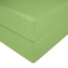 Picture of NTBAY 2 Pack 100% Brushed Microfiber Fitted Crib Sheet, Super Soft and Cozy 28x52 Crib Sheet for Standard Crib and Toddler Mattresses, Boys, Girls, Unisex, Green, 28x52 Inches