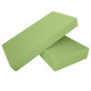 Picture of NTBAY 2 Pack 100% Brushed Microfiber Fitted Crib Sheet, Super Soft and Cozy 28x52 Crib Sheet for Standard Crib and Toddler Mattresses, Boys, Girls, Unisex, Green, 28x52 Inches