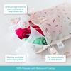 Picture of Bumkins Disney Waterproof Wet Bag for Baby, Travel, Swim Suit, Cloth Diapers, Pump Parts, Pool, Gym Clothes, Toiletry, Strap to Stroller, Daycare, Zip Reusable Bag, Packing Pouch, Princess Magic Pink