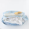 Picture of Bumkins Disney Waterproof Wet Dry Clutch Bag for Baby, Travel, Swim Suit, Cloth Diapers, Pump Parts, Pool, Gym Clothes, Toiletry, Hook to Stroller, Daycare, Packing Pouch, Zip Bag, Mickey and Minnie