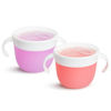 Picture of Munchkin® Snack™ Catcher Toddler Snack Cups, 2 Pack, Pink/Purple