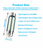 Picture of Serundo Auto 578 Led Festoon Bulb 211-2 Led Car Bulb 41mm 42mm 1.65in 212-2 Bulb for Car Map Light Dome Light, 22SMD 3014 Chips Interior Led Festoon Bulb,Pack of 4pcs Ice Blue Color
