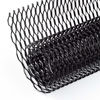 Picture of AggAuto Universal 40"x13" Car Grill Mesh - Aluminum Alloy Automotive Grille Insert Bumper 10x38mm Honeycomb Hole, One of the Most Multifunctional Shape Grids 100x33cm Black