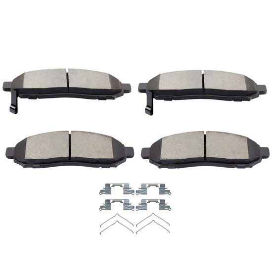 Picture of SCITOO D1094 Front Semi-Metal Brake Pads Sets Fit For Nissan Frontier 2005-2019,For Nissan Pathfinder 2005-2012,For Nissan Xterra 2005-2015,For Suzuki Equator 2009-2012