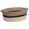 Picture of HiChen Dog Toy Basket Small Baskets for Gifts, Woven Storage Basket for Towels, Baby Basket for Nursery, Dog Toy Bin for Living Room, Toy Storage Organizer Bins, 12 x 8 x 5 inches