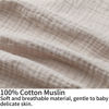 Picture of Muslin Nursing Pillow Cover Soft 100% Cotton Feeding Pillow Slipcover Fits Standard Infant Nursing Pillow or Positioner for Baby Boy and Girl, Fog