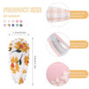 Picture of 20 PCS Snap Toddler Hair Clips - Flower Patterns, Wrapped Mini Barrettes, Cute Hair Accessories for Girls and Infants