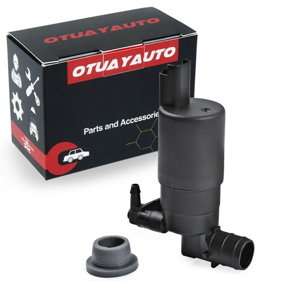 Picture of OTUAYAUTO Windshield Washer Pump - Replacement for 2004-2015 Nissan Titan, 2009-2015 Nissan Frontier, Original Factory OEM: 28920-7S200 Washer Fluid Pump with Grommet
