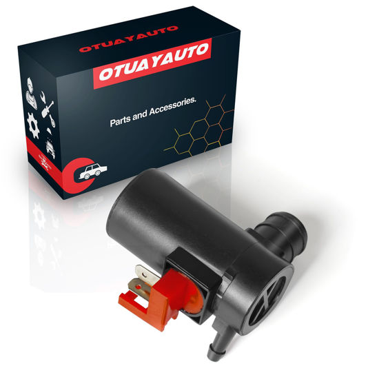 Picture of OTUAYAUTO 86611-AA010 Windshield Washer Pump with Grommet - Replacement For Acura/Subaru/Honda 38512-SA5-013 76806-SE3-G02