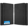 Picture of 4 Pack-48X24X2 Inches Acoustic Panels, Egg Crate Foam soundproof wall panels,sound proof foam panels for walls, noise dampening panels,Sound Panels, Studio Foam for Wall and Ceiling