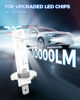 Picture of Marsauto H1 Fog Light Bulb, 10000LM H1 Fog Lights, 360° Illumination 600% Brightness Strong Penetration, 2024 New Upgraded CSP Chips H1 Fog Bulb for Car, Truck, SUV, Pack of 2