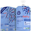 Picture of Cerebelly Organic Baby Food Pouches - 6+ Months Organic Dairy-Free Smoothie Pouches | No Added Sugar, Fiber, Non-GMO | Toddler Pouches | 4 Ounce BPA-Free Baby Pouch | Purple Carrot Blueberry | 1 Count