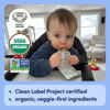 Picture of Cerebelly Organic Baby Food Pouches - 6+ Months Organic Dairy-Free Smoothie Pouches | No Added Sugar, Fiber, Non-GMO | Toddler Pouches | 4 Ounce BPA-Free Baby Pouch | Purple Carrot Blueberry | 1 Count