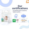 Picture of ECO BOOM Diapers, Viscose from Bamboo Diapers, Natural Soft Disposable Nappies for Infant, Size 0 Suitable for up to 7 lbs (Newborn - 34 Count)