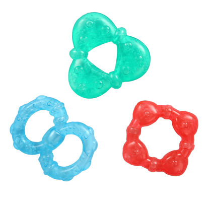 Picture of Bright Starts Stay Cool Teethers, Water-Filled & Chillable, BPA Free Teething Toy, Ages 3 Months+, Unisex, 3-Pack