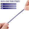 Picture of Kingdder Bling Car Trim Self Adhesive Bling Car Interior Exterior Accessories Car Accessories for Women Car Dashboard Decorations Rhinestone Car Accessories Bling Stickers (16.4 ft, Blue)