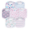 Picture of Gelisite 7 Pack Baby Cotton Absorbent Bibs for Drooling Teething