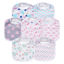 Picture of Gelisite 7 Pack Baby Cotton Absorbent Bibs for Drooling Teething