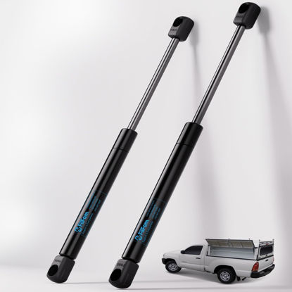 Picture of FILFom C1610176 14 Inch Gas Struts Shocks for Camper Shell Door 35Lb/156N, Gas Prop Spring Lift Support for Truck Tool Box Lid Leer Cap are Top Rear Window Canopy Topper Door