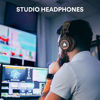 Picture of MAONO 50MM Drivers Over Ear Studio Headphones, AU-MH501 Stereo Monitor Closed Back Headphones, Lightweight Foldable Design for Smartphone, Computer, Podcast, Mixer, Music, DJ