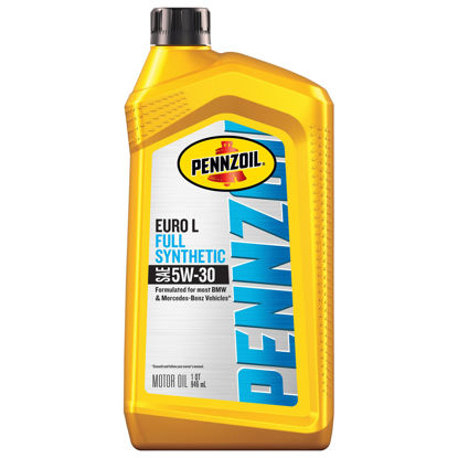 Picture of Pennzoil Platinum Euro L Full Synthetic 5W-30 Motor Oil, 1 Quart
