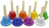 Picture of ENNBOM Hand Bell Shake 8 Notes Diatonic Metal Hand Bell Kit Rhythm
