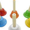 Picture of ENNBOM Hand Bell Shake 8 Notes Diatonic Metal Hand Bell Kit Rhythm