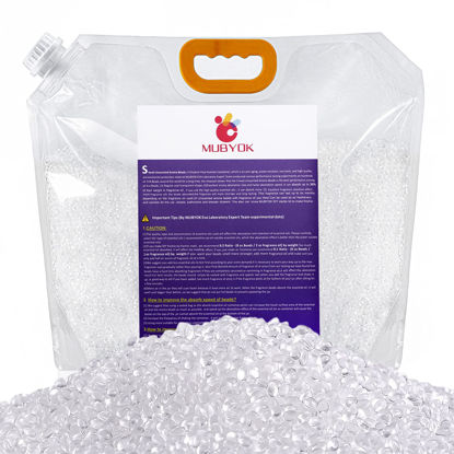 Picture of MUBYOK 7lb Premium Unscented Aroma Beads for Car Freshies DIY Eva Beads Freshie Beads Bulk Freshie Supplies