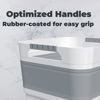 Picture of GIMWA Wash Basin for Baby Bottles, Foldable, Versatile Wash Tub for Kitchen, RV, Outdoor Camping Sink, Sturdy & Easy to Clean