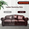 Picture of WERBME Leather Recoloring Balm, Dark Brown Leather Color Restorer, Leather Dye, Leather Couch Paint-Repair Leather Color on Faded & Scratche, for Restore Couches, Car Seats, Clothing, Shoes