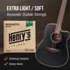 Picture of Extra Light Acoustic Guitar Strings 09-44 - Easy On Fingers & Excellent Sound - Extra E-1 String & 3 Guitar Picks - Super Light Acoustic Guitar Strings - Steel Guitar Strings Acoustic 6 String Set