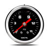Picture of SENCTRL 0-15 Psi Fuel Pressure Gauge, 1-1/2" Black Dial, 1/8" NPT Back Mount, Silicone Oil Liquid Filled, Stainless Steel Case, Inline Low Pressure Gauge, for Water Oil Pressure Test