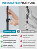 Picture of InnoGear Microphone Stand, Mic Stand Floor Universal Microphone Boom Arm with Carrying Bag Adjustable Mic Holder for Blue Yeti HyperX QuadCast SoloCast Snowball Fifine Shure SM7B and Other Mics