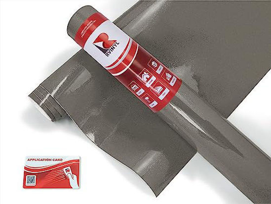 Picture of 3M 1080 G211 Gloss Charcoal Metallic (5ft x 6in) Vinyl Wrap Film Sheet with Air-Release for Cars, Trucks & More (2.5sq ft Roll)