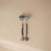 Picture of mushie 100% Silicone Baby Pacifier Clip BPA Free | Hera (Tradewinds)