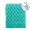 Picture of CREVENT 30''X40'' Soft Cozy Warm Baby Blankets for Boys Girls Solid Color - All Season Use - Newborn Essentials (Wave Teal Blue)