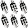 Picture of AUXLIGHT DE3175 DE3021 DE3022 3175 31MM 1.22”Festoon Canbus Error Free LED Interior Light Bulbs Ultra Blue, Super Bright 6SMD Chips for Dome Map Door Courtesy License Plate Lights (Pack of 6)