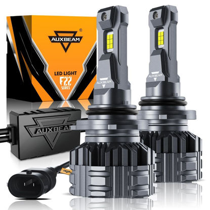 Picture of Auxbeam 9006 HB3 Fog Light, F22 Series 9006 Powersports, 6500K 110W 24000LM 700% Brighter 9006 Light For UTV ATV Offroad Vehicles