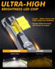 Picture of Auxbeam 9006 HB3 Fog Light, F22 Series 9006 Powersports, 6500K 110W 24000LM 700% Brighter 9006 Light For UTV ATV Offroad Vehicles