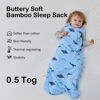Picture of BubblePanda Rayon Made from Bamboo Sleep Sack 12-18 Months 0.5 Tog Soft Lightweight Toddler Sleep Sack 1t for Babies 2-Way Zipper Wearable Blanket Baby 12 Months